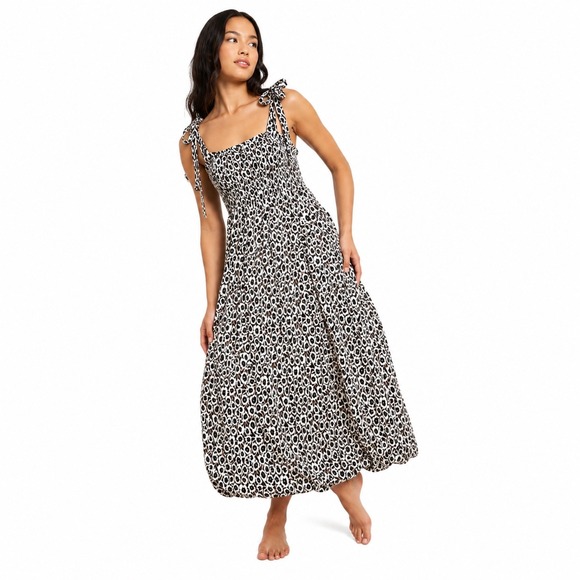 Diane Von Furstenberg Dresses & Skirts - Diane von Furstenberg Women Dress Brown Floral M Boho Coastal Cottagecore Resort